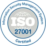 ISO 27001:2022 certification badge