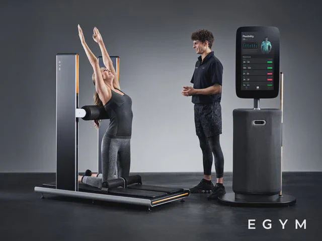 eGym platform screenshot