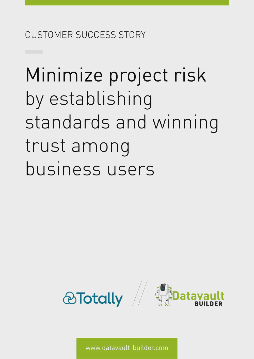 Totally PLC healthcare data platform